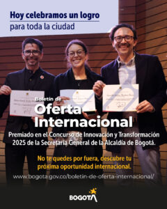 Boletín Oferta Internacional de Bogotá